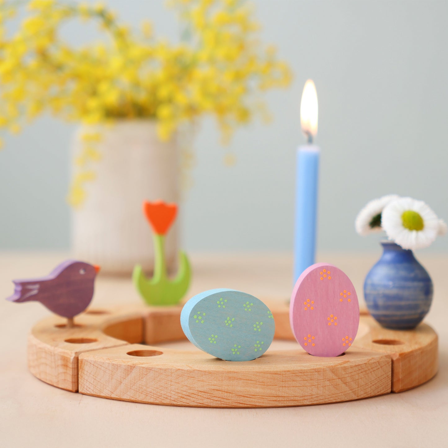 Grimm's Deco Eastereggs Floral Duo