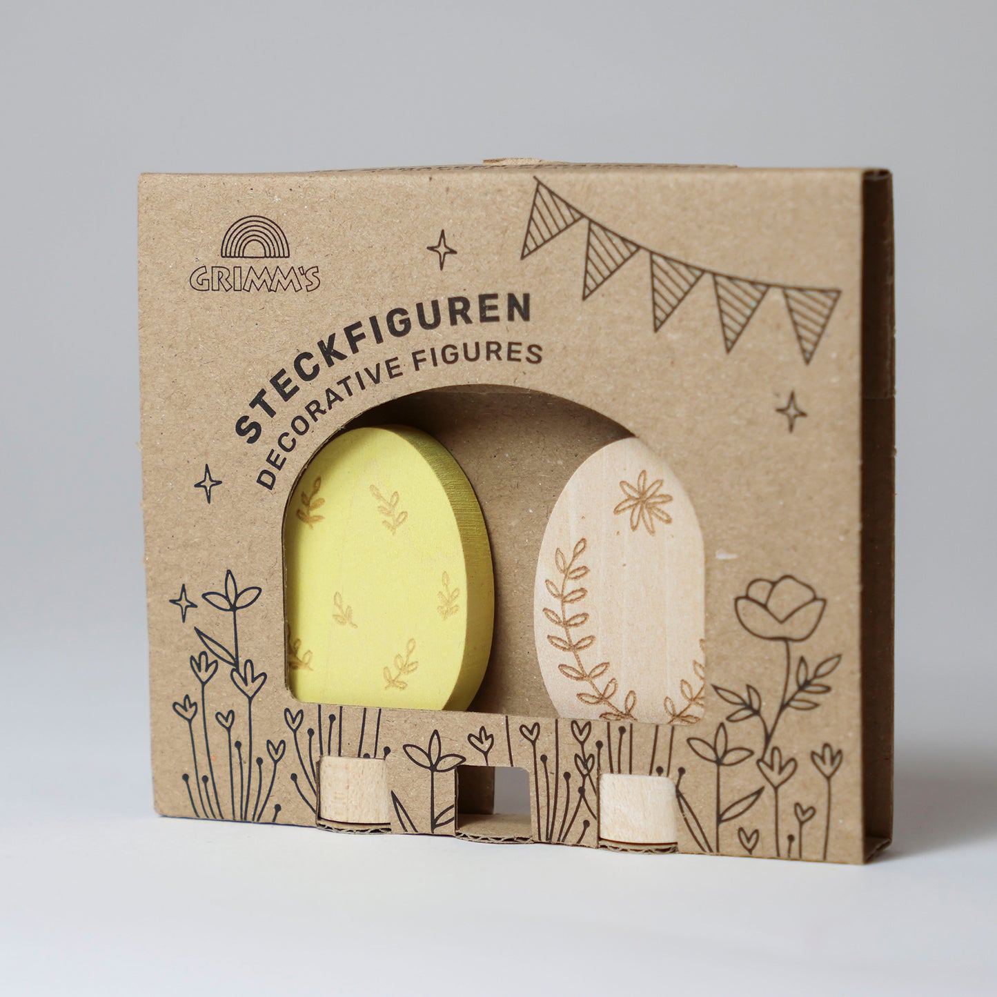 Grimm's Deco Eastereggs Ornamental Duo