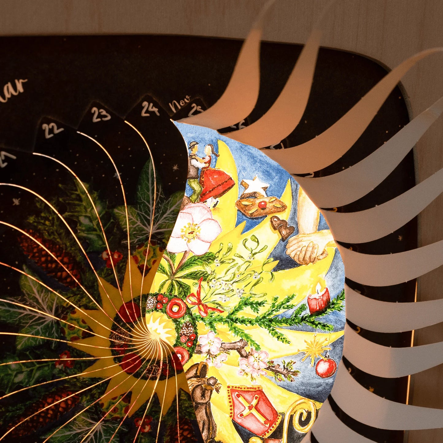 Toverlux | Advent Calendar Sonne Mond und Erde