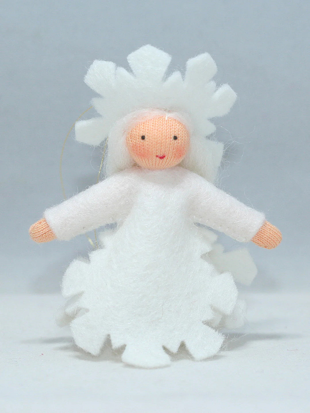 Ambrosius Ice Crystal Princess | Miniature Hanging Felt Doll