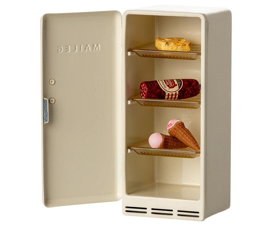 *PRESALE* Maileg Fridge, Mouse - Off white