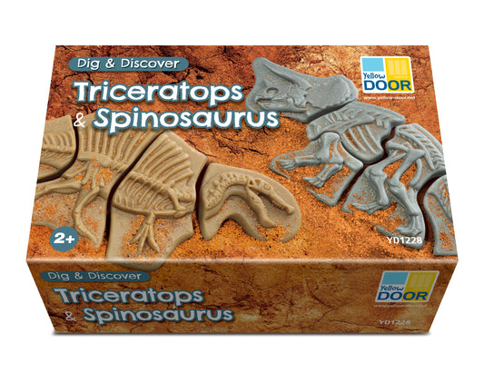 Dig and Discover – Triceratops & Spinosaurus