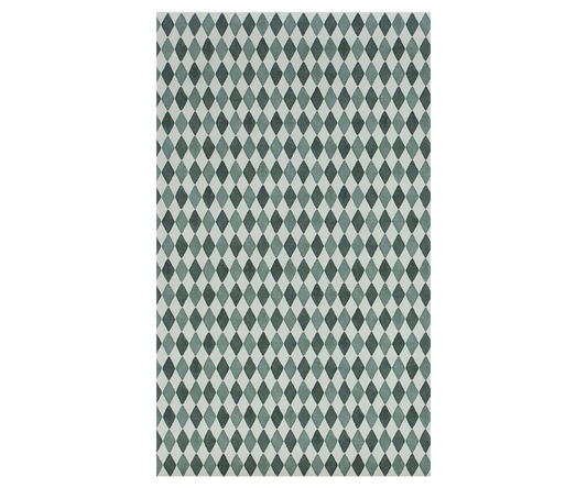 Maileg Giftwrap, Harlequin blue - 10 m