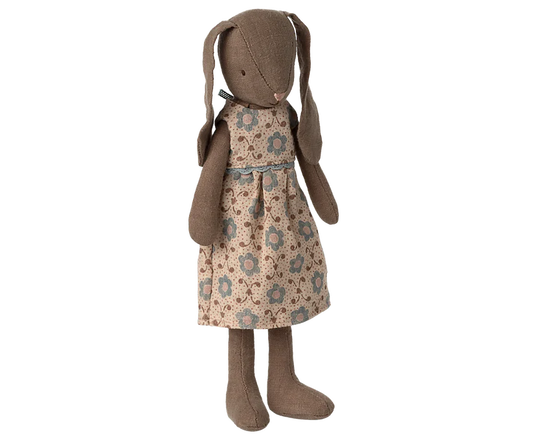 Maileg Bunny, Size 2 - Brown - Dress