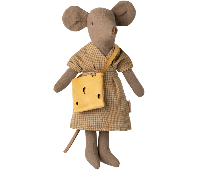 Maileg Mum mouse - Light brown