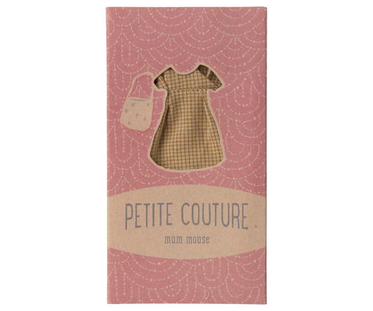 Maileg Dress and bag, Mum mouse