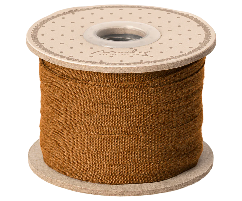 *PRESALE* Ribbon, 25 m - Ocher