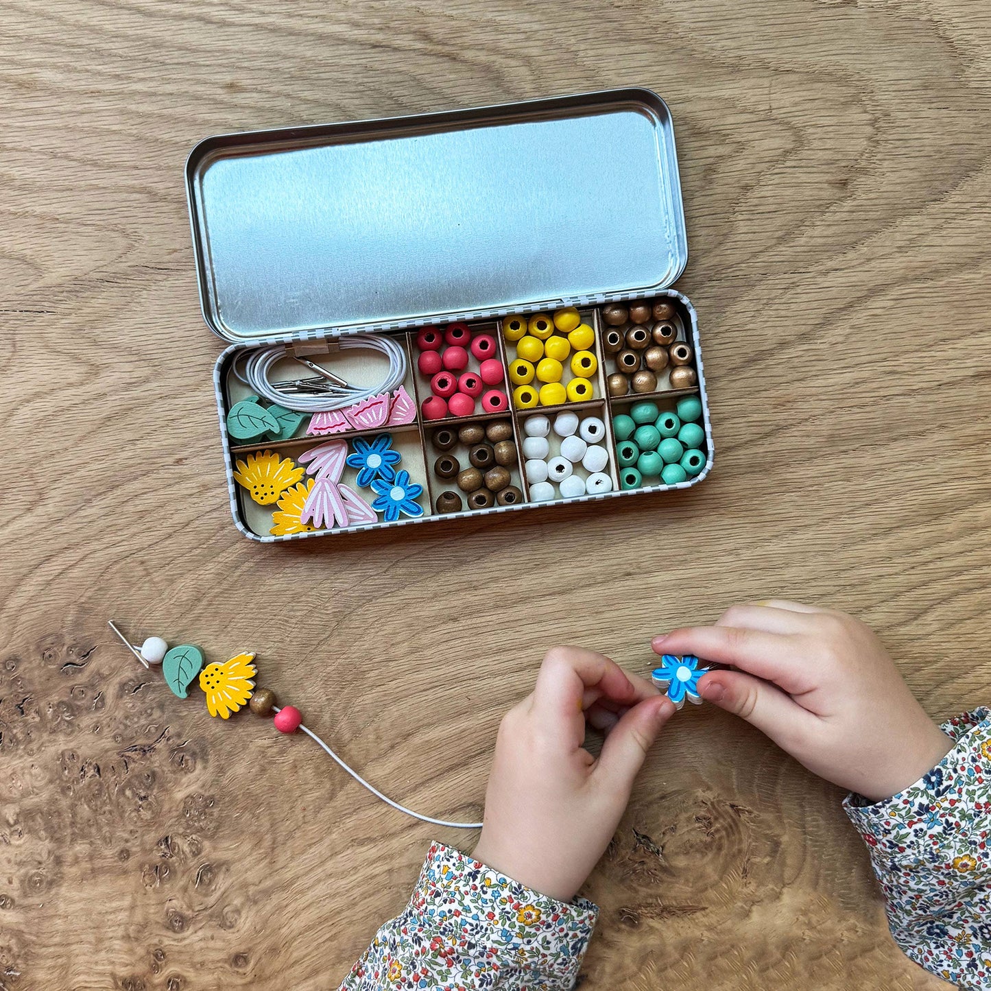 Wildflower Bracelet Bead Kit (Makes 5 Bracelets)