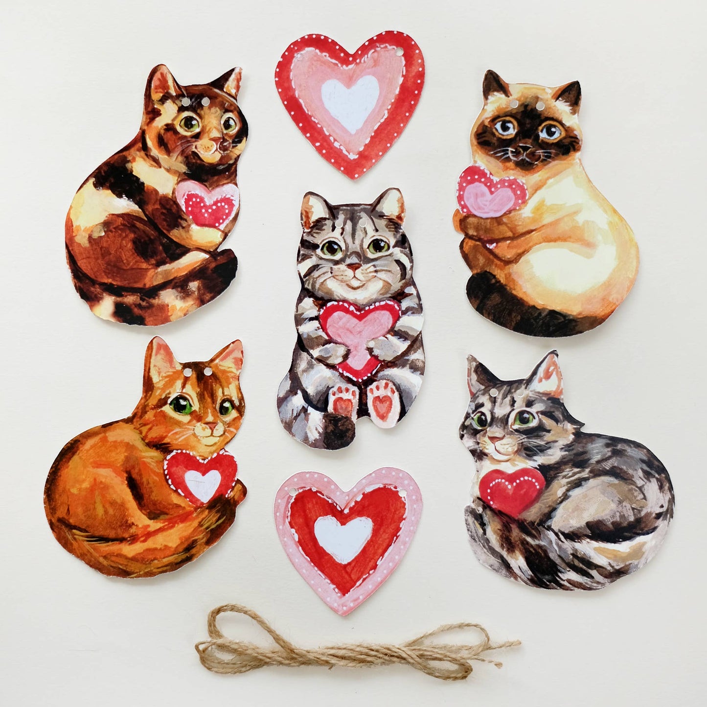 Cats Paper Garland | DIY Garland Kit