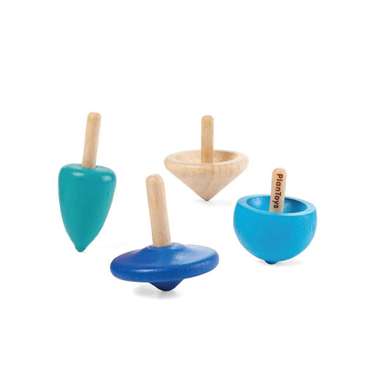 PlanToys Mini Spinning Tops