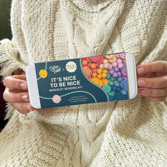 It's Nice To Be Nice Bracelet Beading Kit for Children (Makes 5 Bracelets)