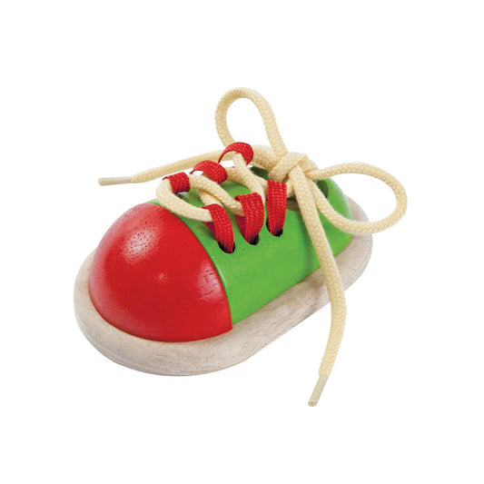 PlanToys Tie-Up Shoe