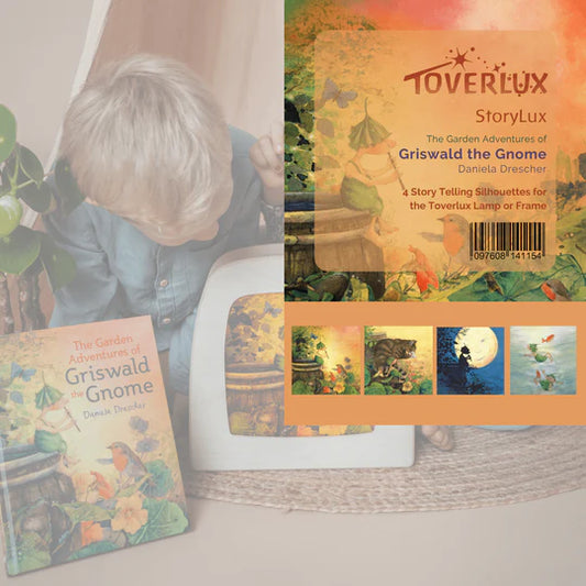 Toverlux | StoryLux The Garden Adventures of Griswald the Gnome - 4 Silhouettes