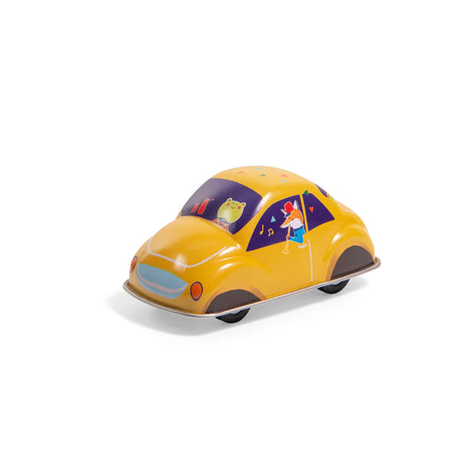 Fanfare Friction Car Yellow