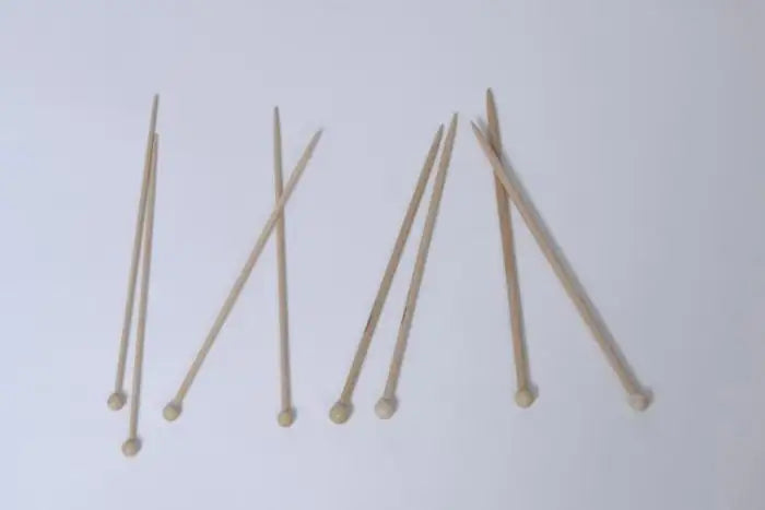 Children Wood Knitting Needles | 5 mm (US size 8)