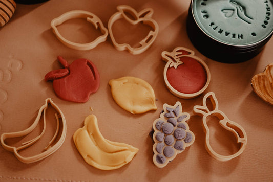 Mini Fruit playdough Eco Cutter Set