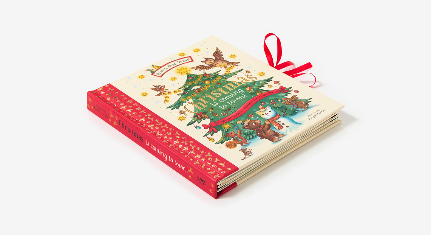 Christmas Is Coming To Town! | Foldout Christmas Village and Advent Calendar