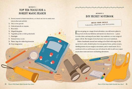 Forest Magic for Kids How to Find Fairies, Make a Secret Fort, and Cook Up an Elfin Picnic | Activity Book