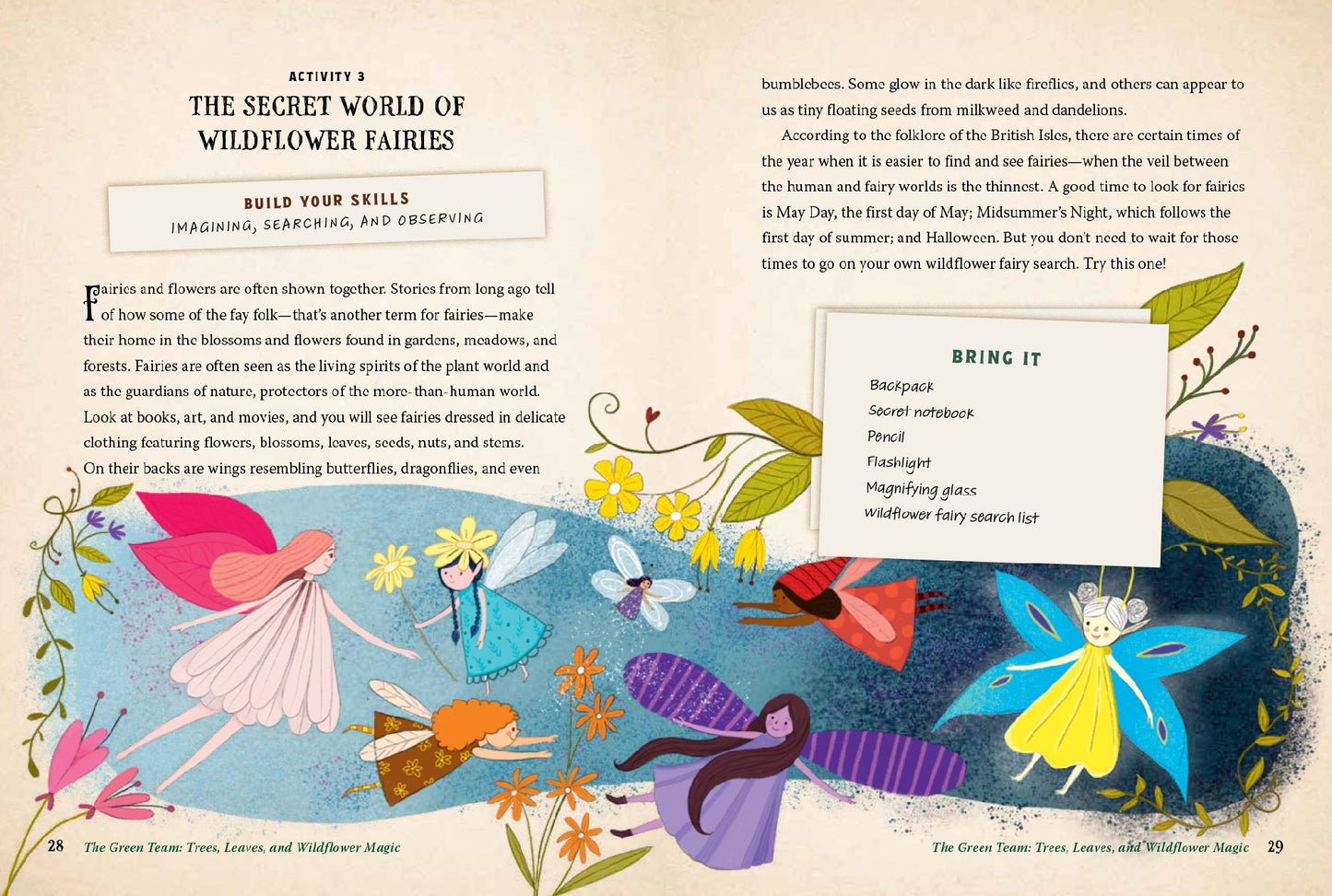 Forest Magic for Kids How to Find Fairies, Make a Secret Fort, and Cook Up an Elfin Picnic | Activity Book