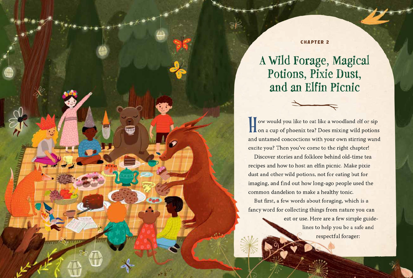 Forest Magic for Kids How to Find Fairies, Make a Secret Fort, and Cook Up an Elfin Picnic | Activity Book