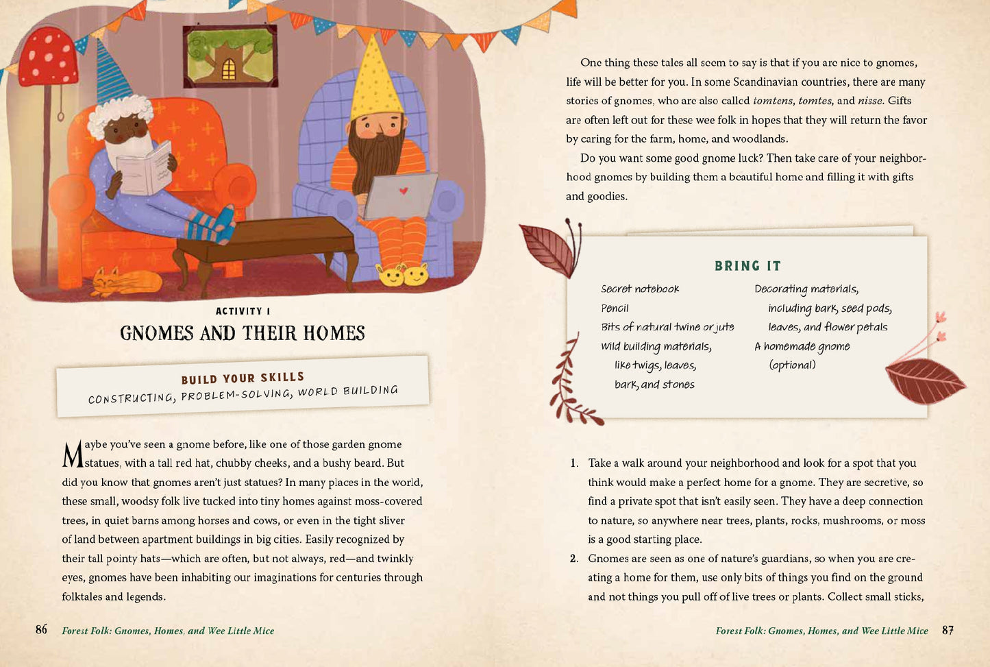 Forest Magic for Kids How to Find Fairies, Make a Secret Fort, and Cook Up an Elfin Picnic | Activity Book