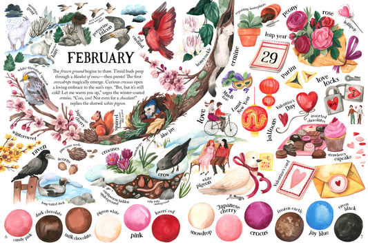 The Year in Colors | Hardcover