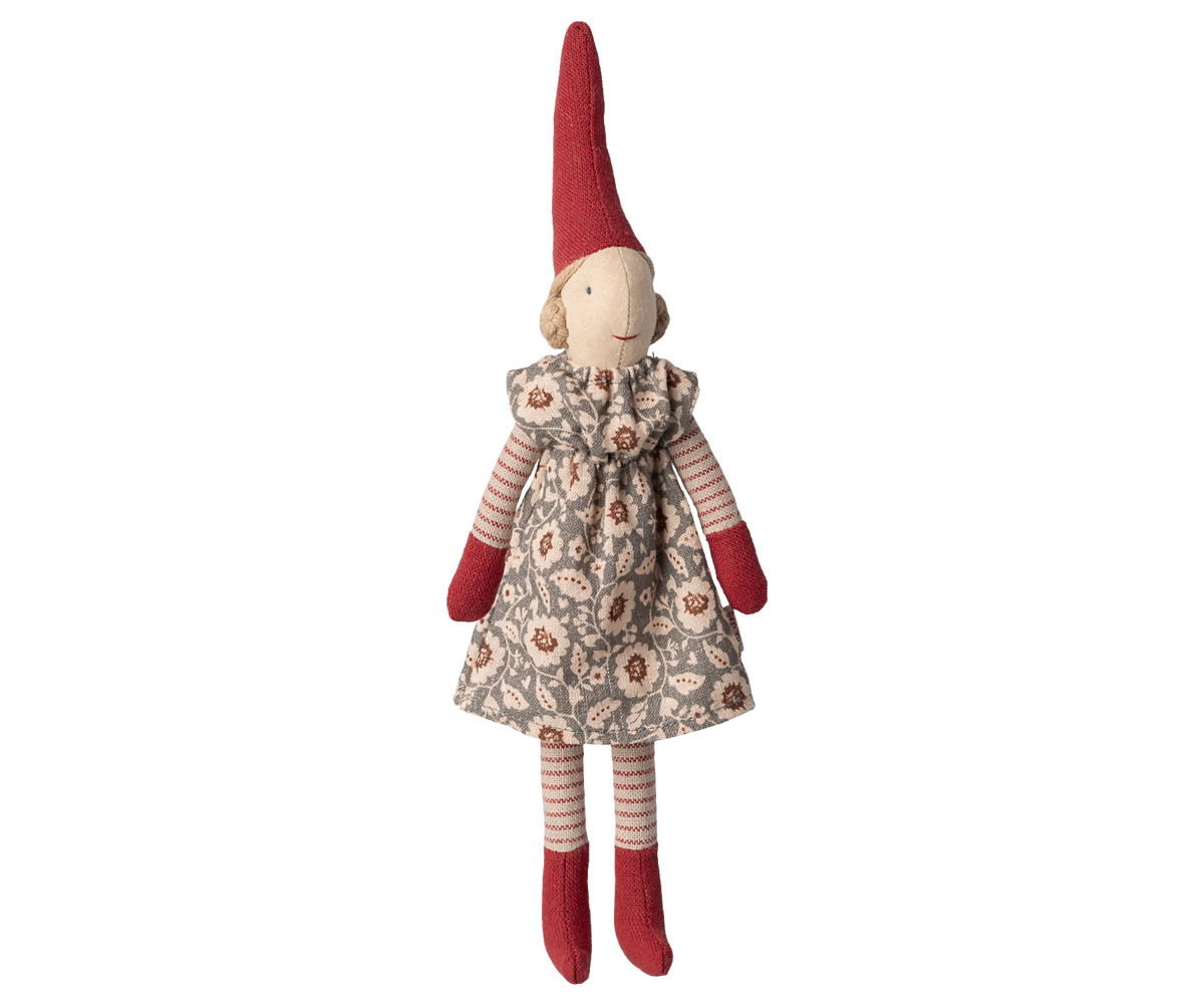 Maileg Pixy, Size 1 - Girl - Winter mint dress