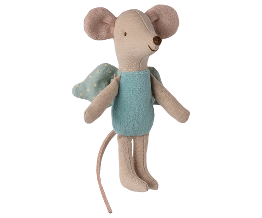 Maileg Fairy mouse, Little - Mint