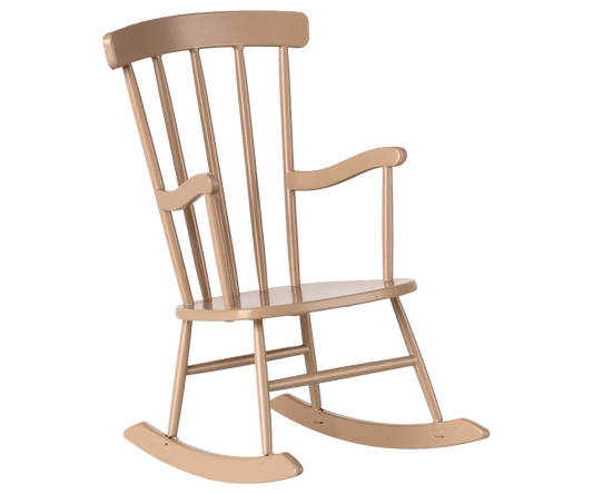 Maileg Rocking chair, Miniature - Dark sand (Teddy Size)