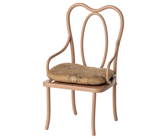 Maileg Vintage chair, Mini - Dark powder (Teddy Size)