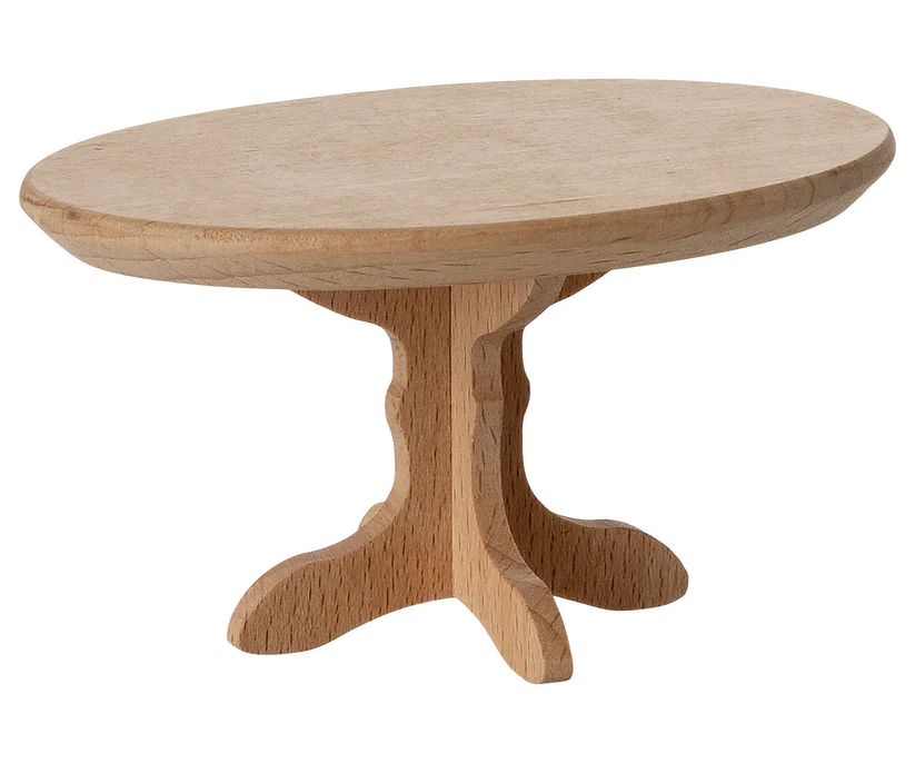 *PRESALE* Maileg Oval coffee table, Mouse - Nature