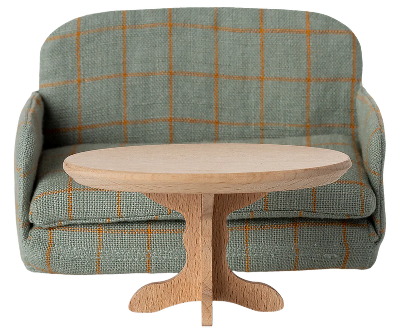 *PRESALE* Maileg Oval coffee table, Mouse - Nature