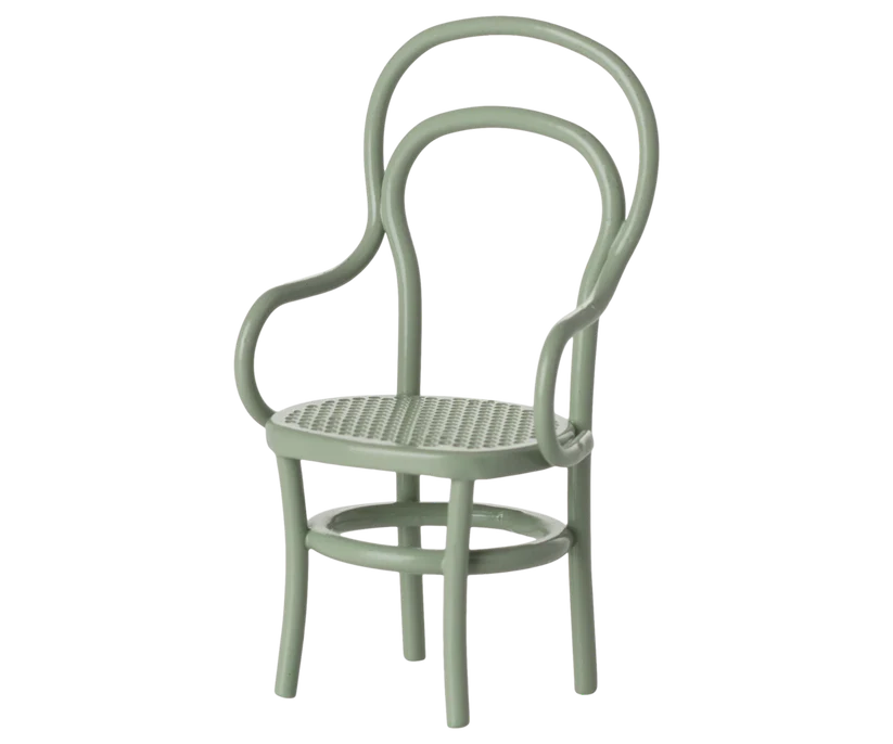Maileg Vintage chair, Mouse - Mint