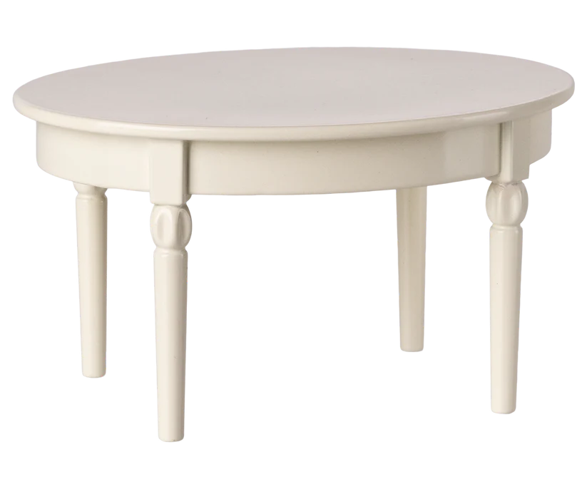 Maileg Vintage dining table, Mouse - Off white