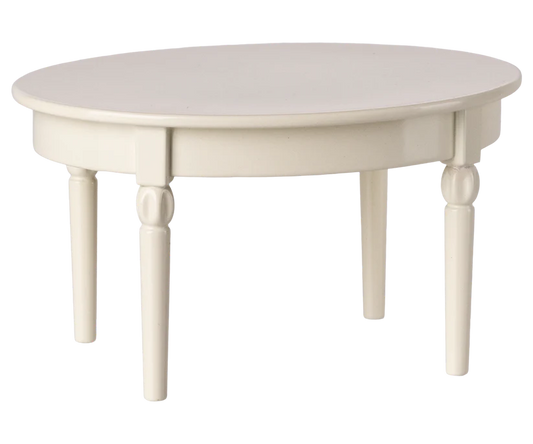 Maileg Vintage dining table, Mouse - Off white