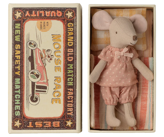 Maileg Big sister mouse in matchbox