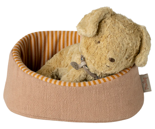 *PRESALE* (March) | Maileg Puppy basket, Small - Powder