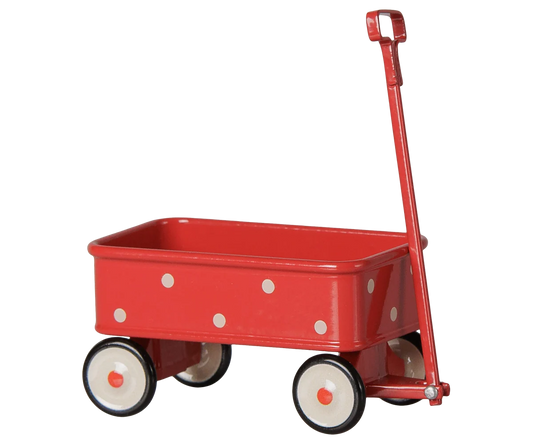 Maileg Red Wagon (Mouse)