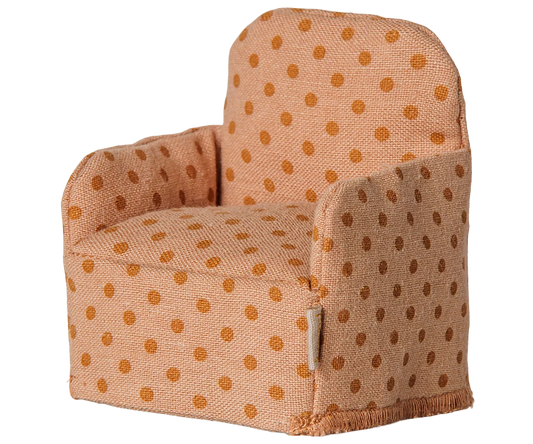 Maileg Folding Chair, Dots (Mouse)