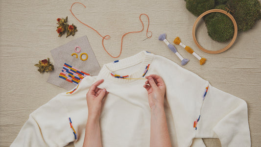 Eco Vita Naturally Dyed Organic Wool Embroidery Thread