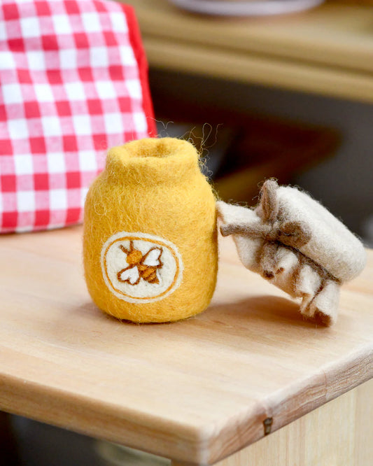Felt Honey Jar