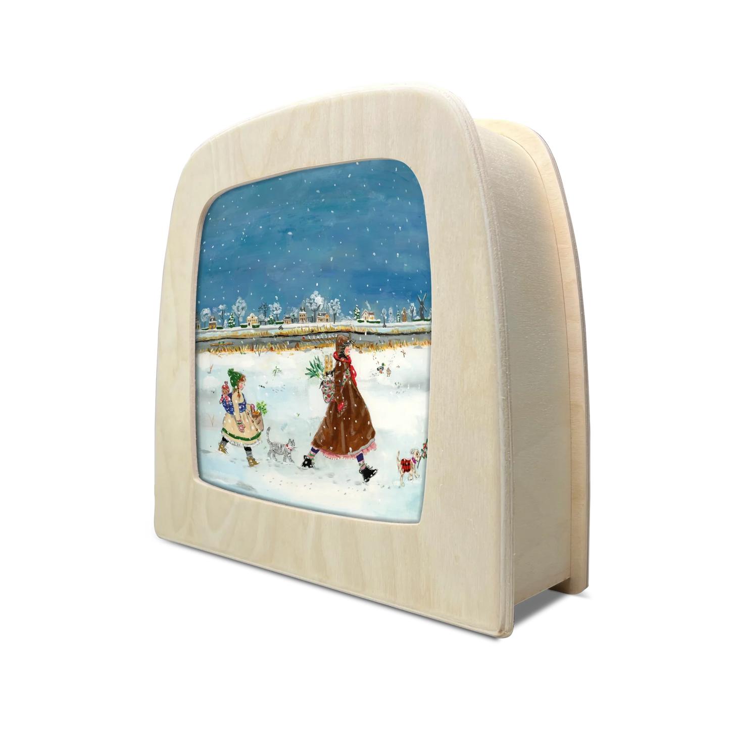 Toverlux | Gwen's Illustrations - Winter Stroll Silhouette