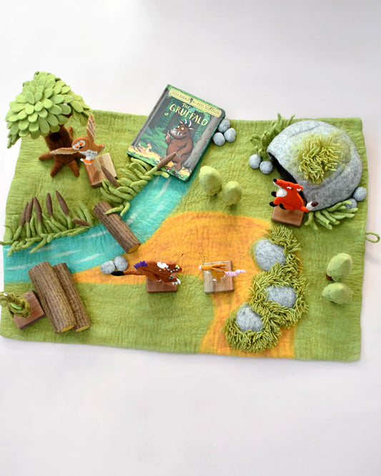 The Gruffalo® Playscape Play Mat (finger puppets and book not included)