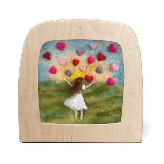 Toverlux | Het Wol Feetje - Hearts Silhouette