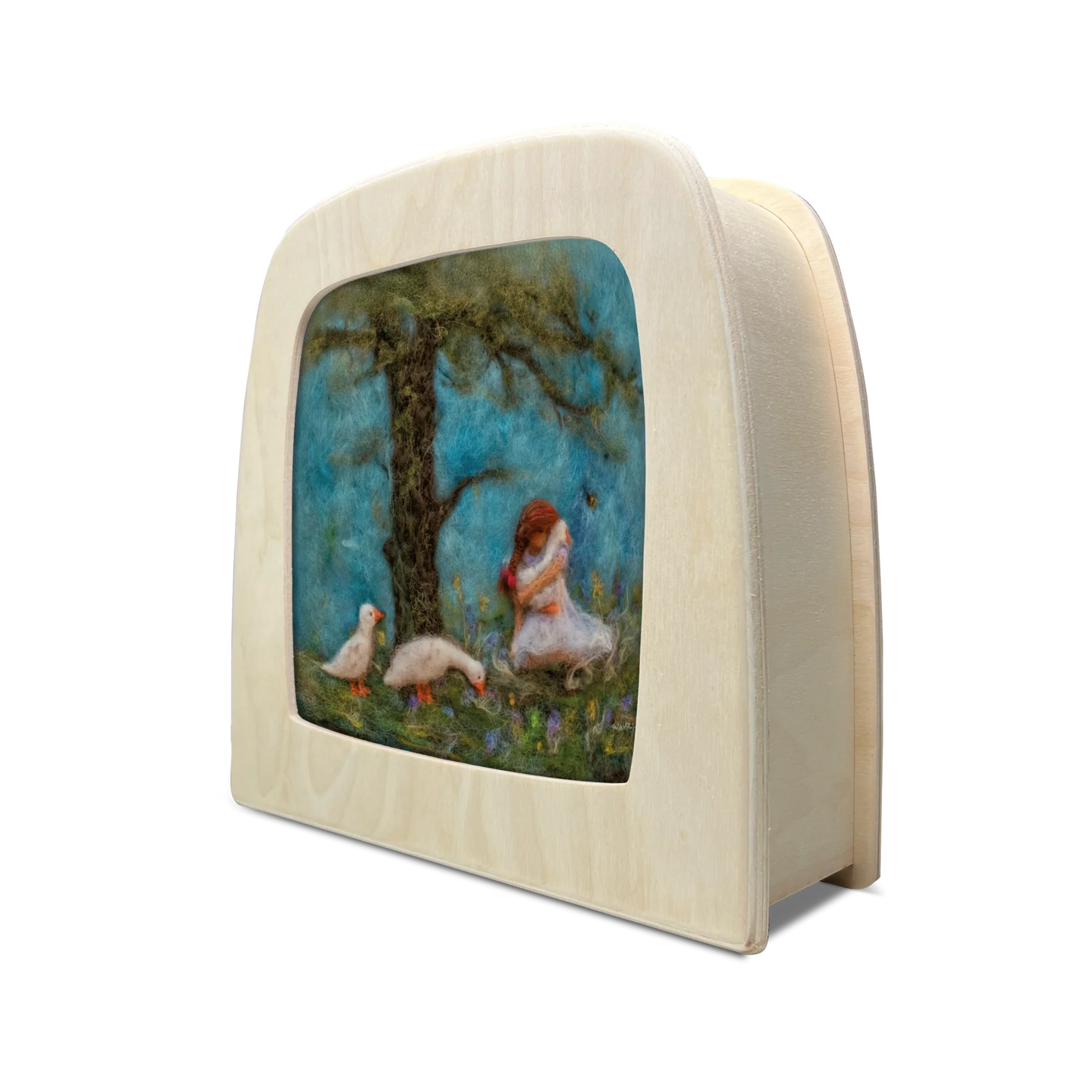 Toverlux | Het Wol Feetje - Geese Cuddles Silhouette