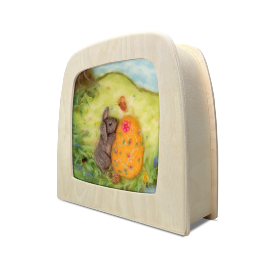 Toverlux | Het Wol Feetje - Easter Bunny Silhouette