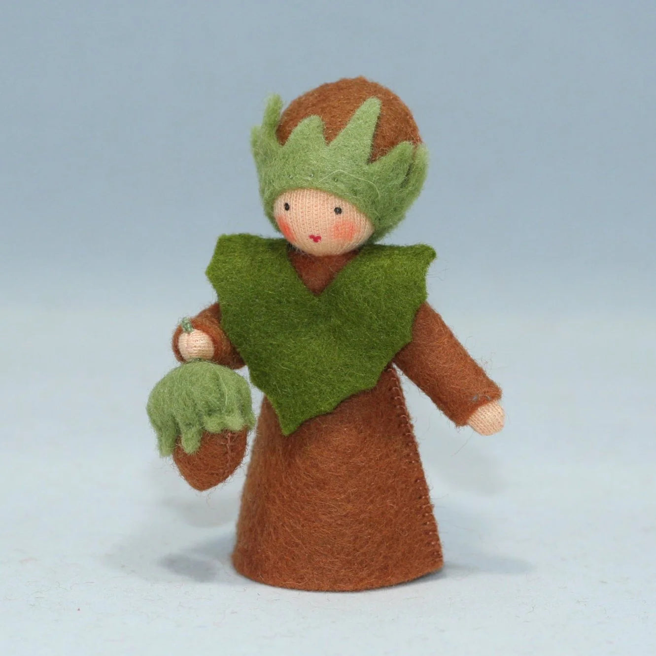 Ambrosius Hazelnut Fairy | 3" Miniature Standing Doll
