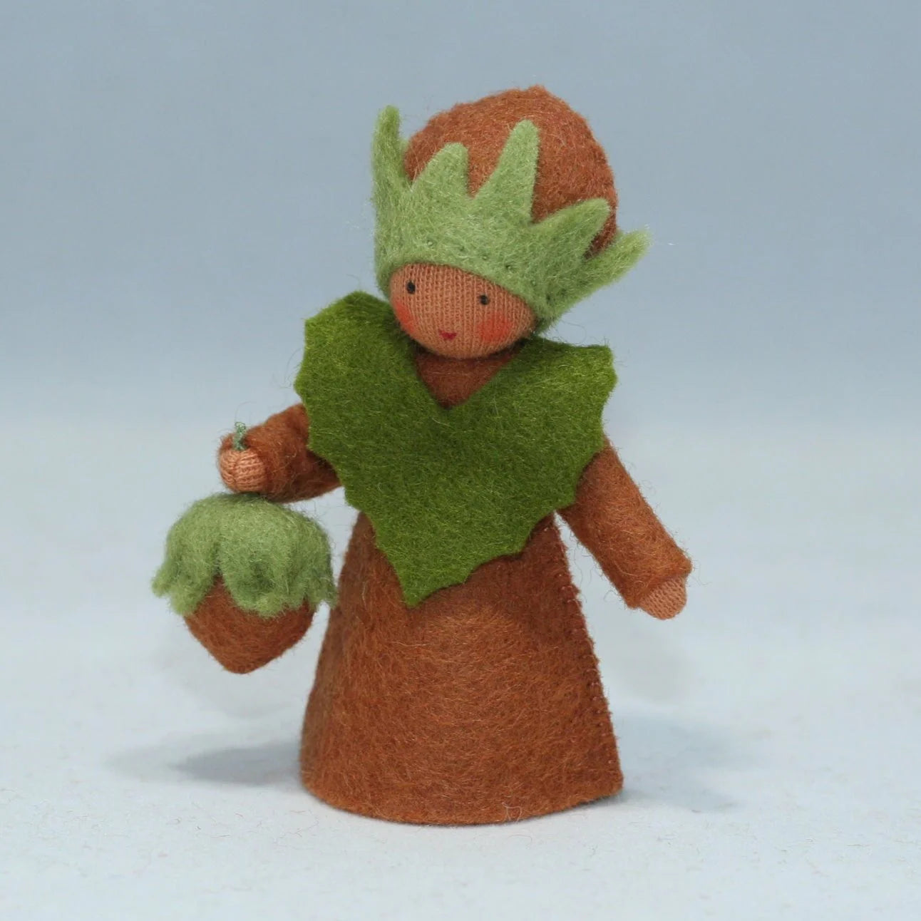 Ambrosius Hazelnut Fairy | 3" Miniature Standing Doll