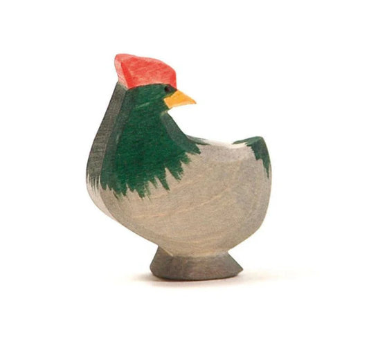 Ostheimer Hen dark head turning