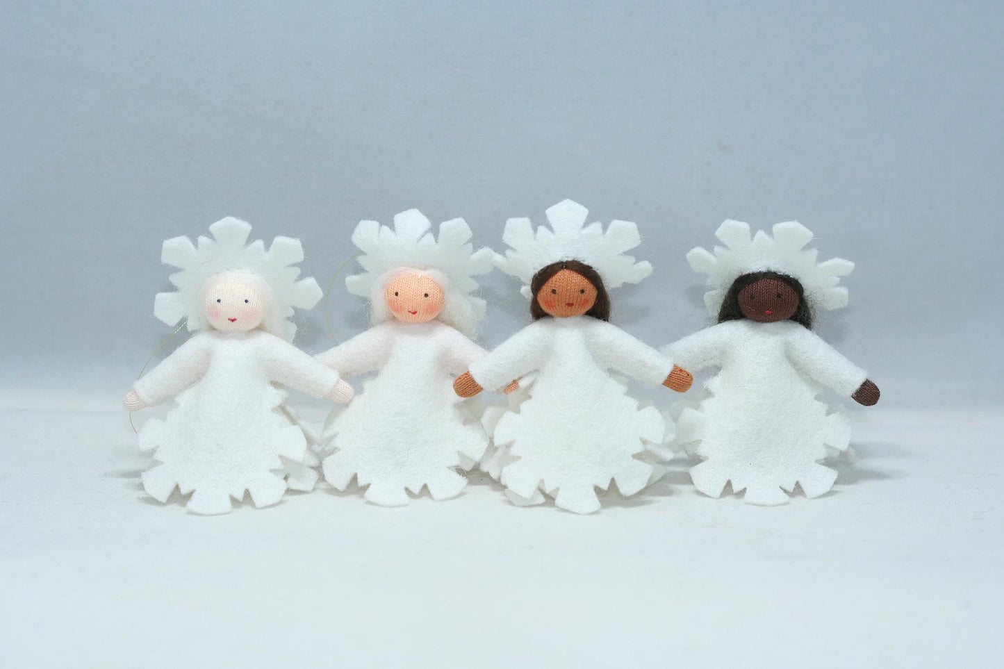 Ambrosius Ice Crystal Princess | Miniature Hanging Felt Doll